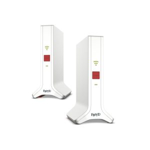 FRITZ!Repeater FRITZ!Mesh Set 4200 2-pack Edition International Netwerkrepeater 4200 Mbit / s Rood, Wit