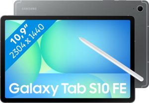 Samsung Galaxy Tab S10 FE 10,9 inch 256GB Grijs