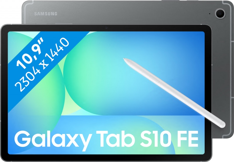 Samsung Galaxy Tab S10 FE 10,9 inch 256GB Grijs