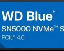 WD Blue SN5000 M.2 4TB NVMe PCIe 4.0 x 4