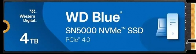 WD Blue SN5000 M.2 4TB NVMe PCIe 4.0 x 4