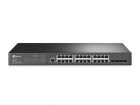 TP-LINK TL-SG3428 24x netwerk-switch Managed L2 Gigabit Ethernet (10 / 100 / 1000) 1U Zwart
