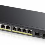 Zyxel GS1900-10HP Managed L2 Gigabit Ethernet (10 / 100 / 1000) Zwart 1U Power over Ethernet (PoE)