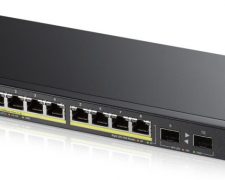 Zyxel GS1900-10HP Managed L2 Gigabit Ethernet (10 / 100 / 1000) Zwart 1U Power over Ethernet (PoE)