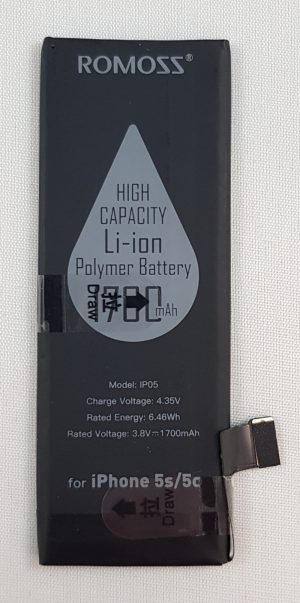 Iphone 5s / 5c Li-ion batterij - 3.8v 1700mHa