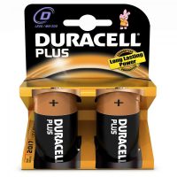 Duracell Plus Power D Batterijen (2)