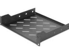 DIGITUS legplanken 1HE 254 mm (10 inch)  zwart