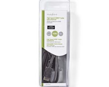 Nedis High Speed HDMI-Kabel met Ethernet 1 meter Zwart