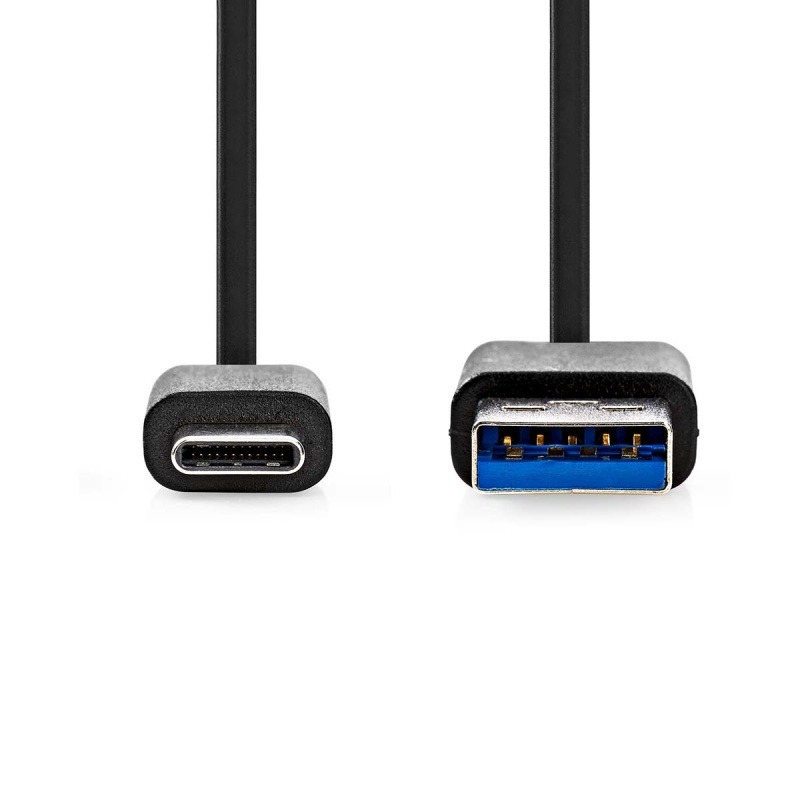 Nedis USB 3.2 Gen 1 | USB-A Male | USB-C™ Male | 60 W | 5 Gbps  1 meter