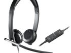 Logitech H650e Stereofonisch Hoofdband Zwart, Zilver hoofdtelefoon