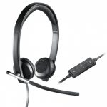 Logitech H650e Stereofonisch Hoofdband Zwart, Zilver hoofdtelefoon