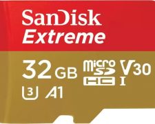 Sandisk  SDHC Card Micro 32GB UHS-I U3 Extreme