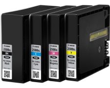 Canon 2500XL inktcartridge Origineel Zwart, Cyaan, Magenta, Geel