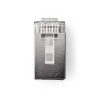 Nedis Cat 6 Netwerkconnector RJ45 (8P8C) Male - 10 Stuks Transparant