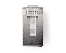 Nedis Cat 6 Netwerkconnector RJ45 (8P8C) Male – 10 Stuks Transparant