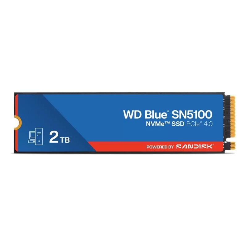 SSD WD Blue 2TB SN5100 NVME M.2 PCIe 4.0 x4 WDS200T5B0E