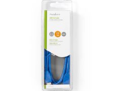 Nedis USB 3.0-Kabel A Male – Micro-B Male 2 meter Blauw
