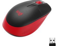Logitech M190 optisch draadloos (Rood)