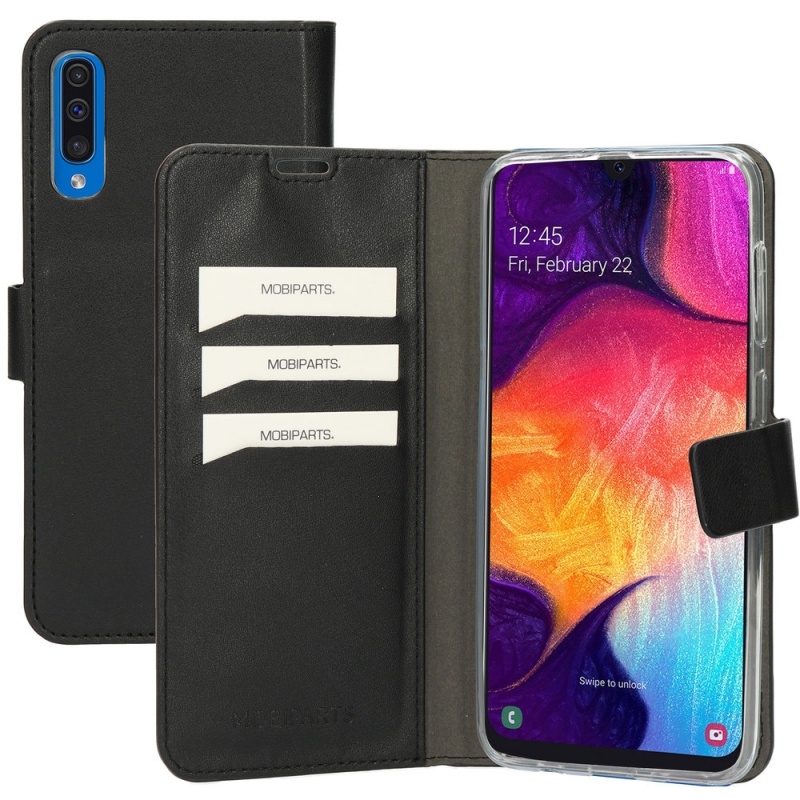 Mobiparts Classic Wallet Case Samsung Galaxy A50 (2019) Black