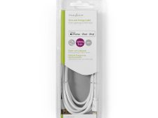 Nedis Sync and Charge-Kabel Apple Lightning – USB-A Male 3 meter Wit