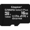 Kingston Technology Canvas Select Plus flashgeheugen 16 GB MicroSDHC Klasse 10 UHS-I