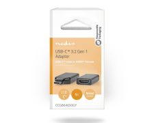 USB-C – HDMI Adapter USB 3.2 Gen 1 | USB-C™ Male | HDMI™ Output | 4K@60Hz | Vernikkeld |
