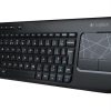 Logitech K400 wireless toetsenbord met touchpad (zwart)