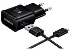 Originele Samsung USB Snellader + USB-C-kabel 15W Black
