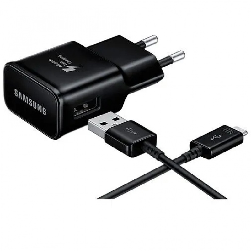 Originele Samsung USB Snellader + USB-C-kabel 15W Black