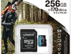 Kingston Canvas Go! Plus microSDXC 256GB + SD-adapter