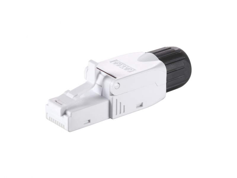 Equip CAT6 kabel-connector RJ-45 Zwart, Wit  Per stuk