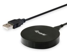 Equip 245500 oplader voor mobiele apparatuur Smartphone Zwart USB Draadloos opladen Snel opladen Binnen