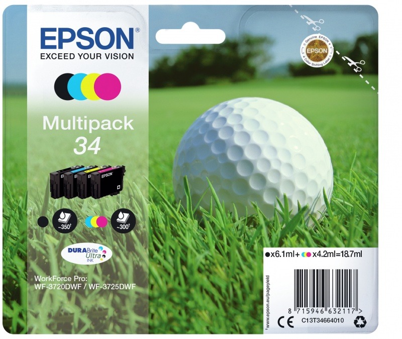 Epson 34 Multipack 4-colours