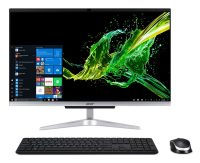 Acer Aspire C24-963 I5532 NL 60,5 cm (23.8 inch ) 1920 x 1080 Pixels Intel® 10de generatie Core™ i5 8 GB DDR4-SDRAM 1000 GB SSD Wi-Fi 5 (802.11ac) Zwart, Zilver Alles-in-één-pc Windows 10 Home