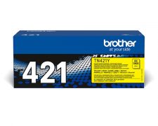 Brother TN-421Y tonercartridge 1 stuk(s) Origineel Geel