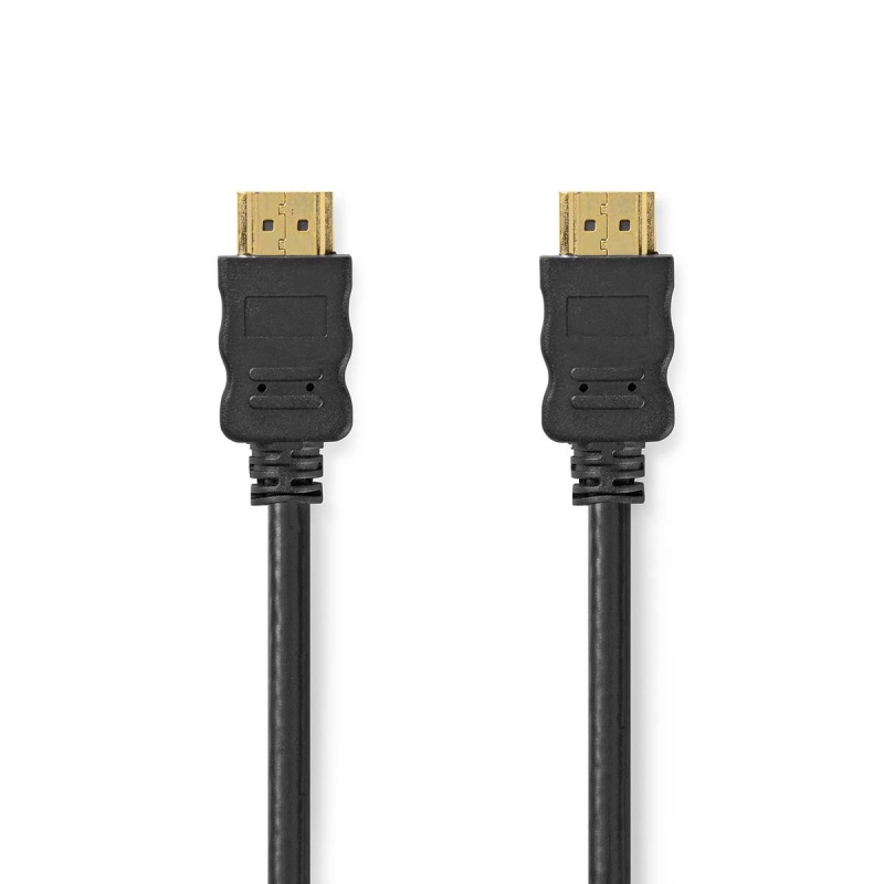 Nedis High Speed HDMI-Kabel met Ethernet | 4K@60Hz | ARC | 18 Gbps | 0.50 m