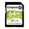 Kingston 64GB SDXC  UHS-I Canvas Select