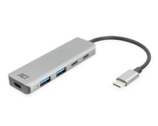 ACT USB-C hub 3.0, 2x USB-A, 2x USB-C
