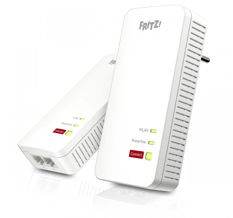 FRITZ!Powerline 1240 AX WLAN Set 1200 Mbit / s Ethernet LAN Wifi Wit 2 stuk(s)