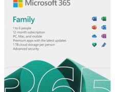 Microsoft 365 Family ESD licentie- Nederlands – 1 jaar abonnement