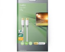Nedis Coax kabel F-Male  F-Male  75 Ohm  Enkelvoudig Afgeschermd 10 meter