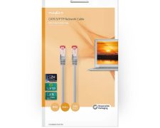Nedis CAT6 S / FTP-Netwerkkabel RJ45 (8P8C) Male – RJ45 (8P8C) Male 5 meter Grijs