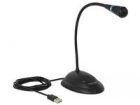 DELOCK USB-microfoon met Stand Mute / ­On / ,Off-
