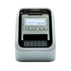Brother QL-820NWBVMXX1 labelprinter Direct thermisch Kleur 300 x 600 DPI 176 mm / sec Bedraad en draadloos Ethernet LAN DK Wifi Bluetooth