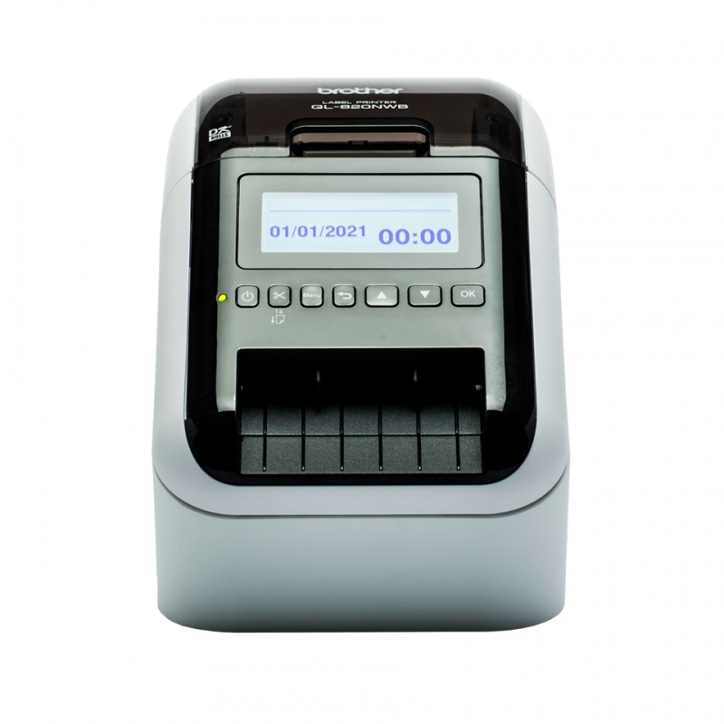 Brother QL-820NWBVMXX1 labelprinter Direct thermisch Kleur 300 x 600 DPI 176 mm / sec Bedraad en draadloos Ethernet LAN DK Wifi Bluetooth  