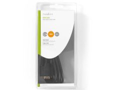 Nedis VGA-Kabel VGA Male – VGA Male 2 meter Zwart
