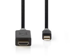 Nedis DisplayPort 1.4 | Mini-DisplayPort Male | HDMI Connector | 48 Gbps | Verguld | 2.00 m