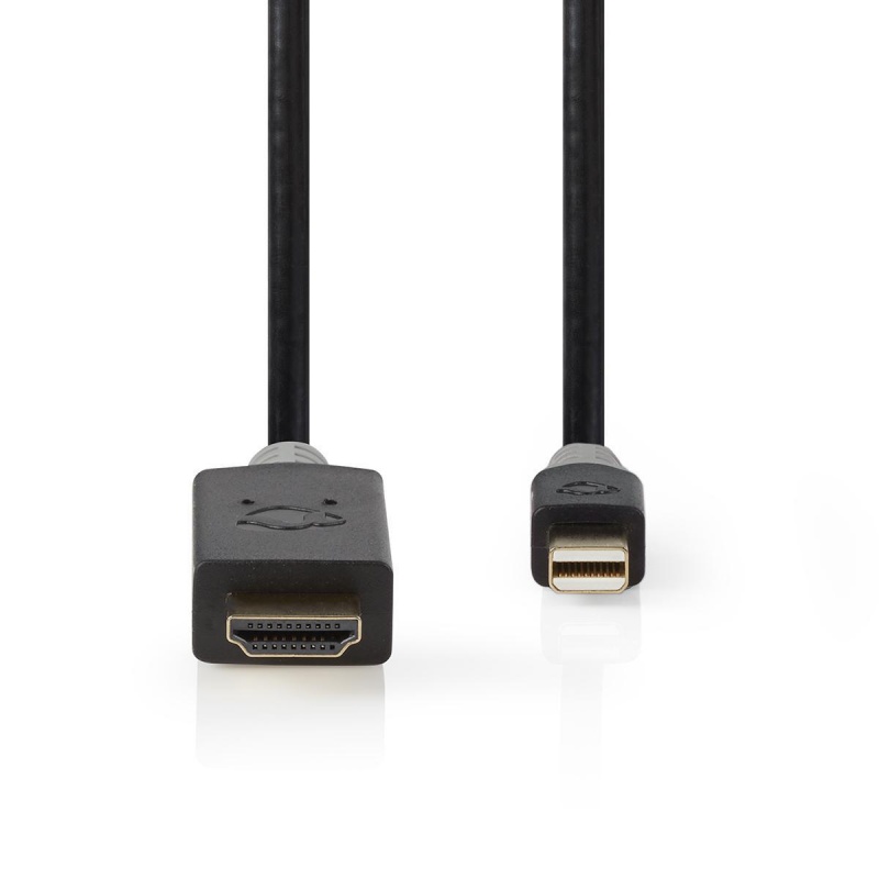 Nedis DisplayPort 1.4 | Mini-DisplayPort Male | HDMI Connector | 48 Gbps | Verguld | 2.00 m