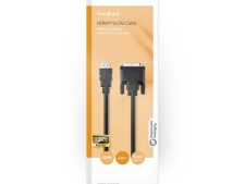 Nedis HDMI - DVI-Kabel HDMI-Connector - DVI-D 24+1-Pins Male 2 meter Zwart