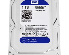 Western Digital Blue 1.0TB 7200rpm SATA harddisk